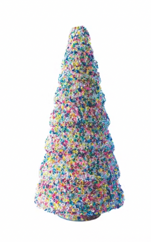 Sequin Glass Tree M