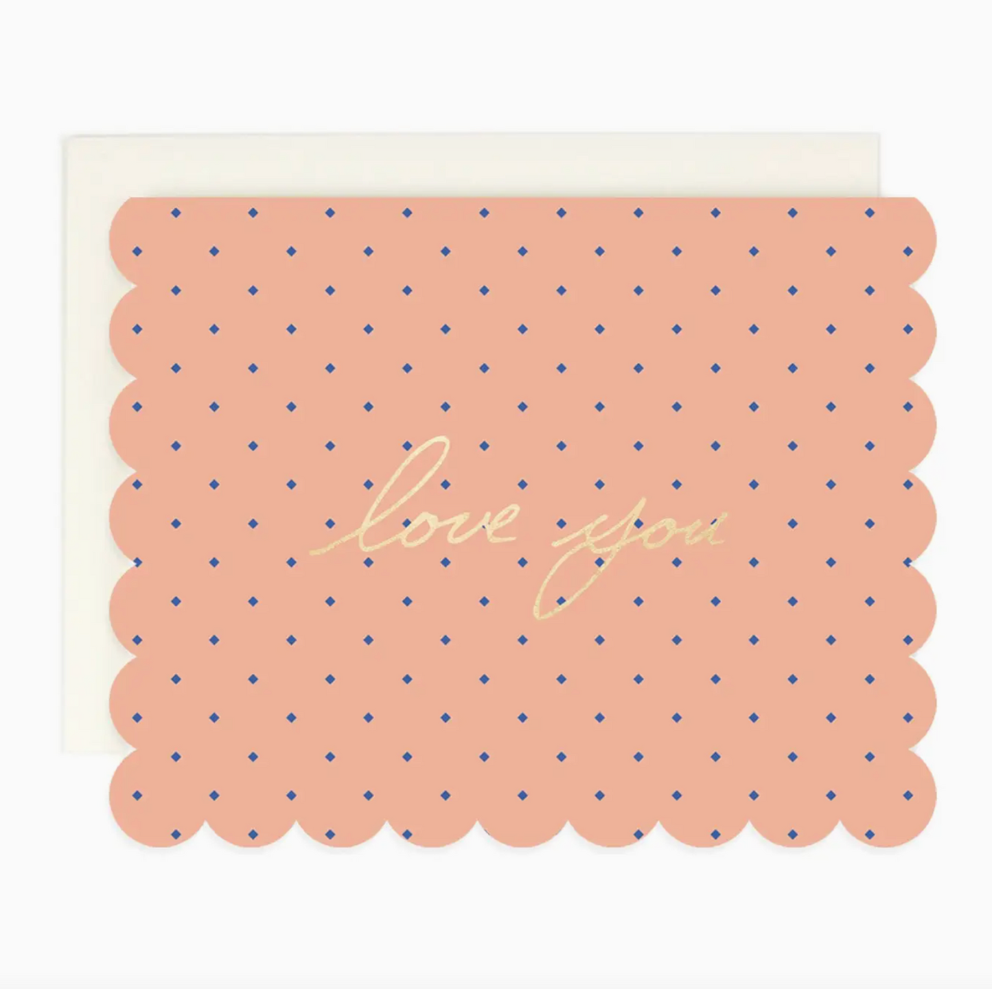 Love You Diamond Dot Card