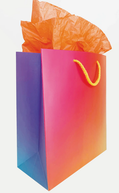Colorful Gradiant Gift Bag