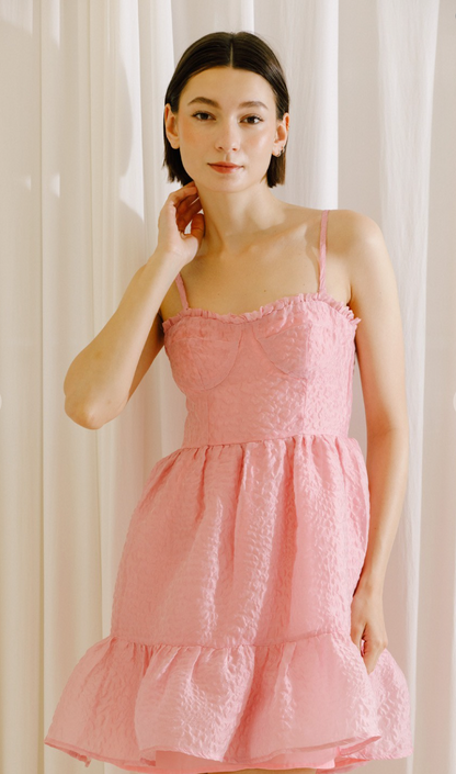 Paradiso Pink Textured Dress