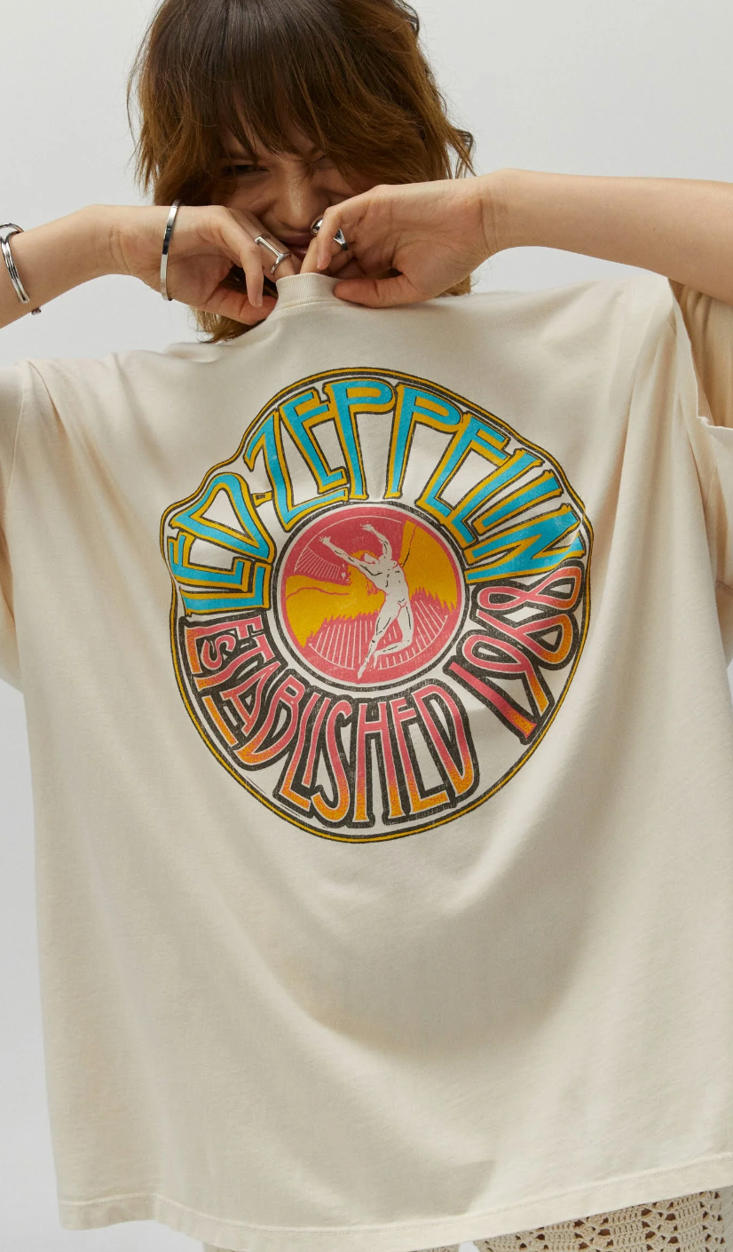 Led Zeppelin 1968 OS T-shirt