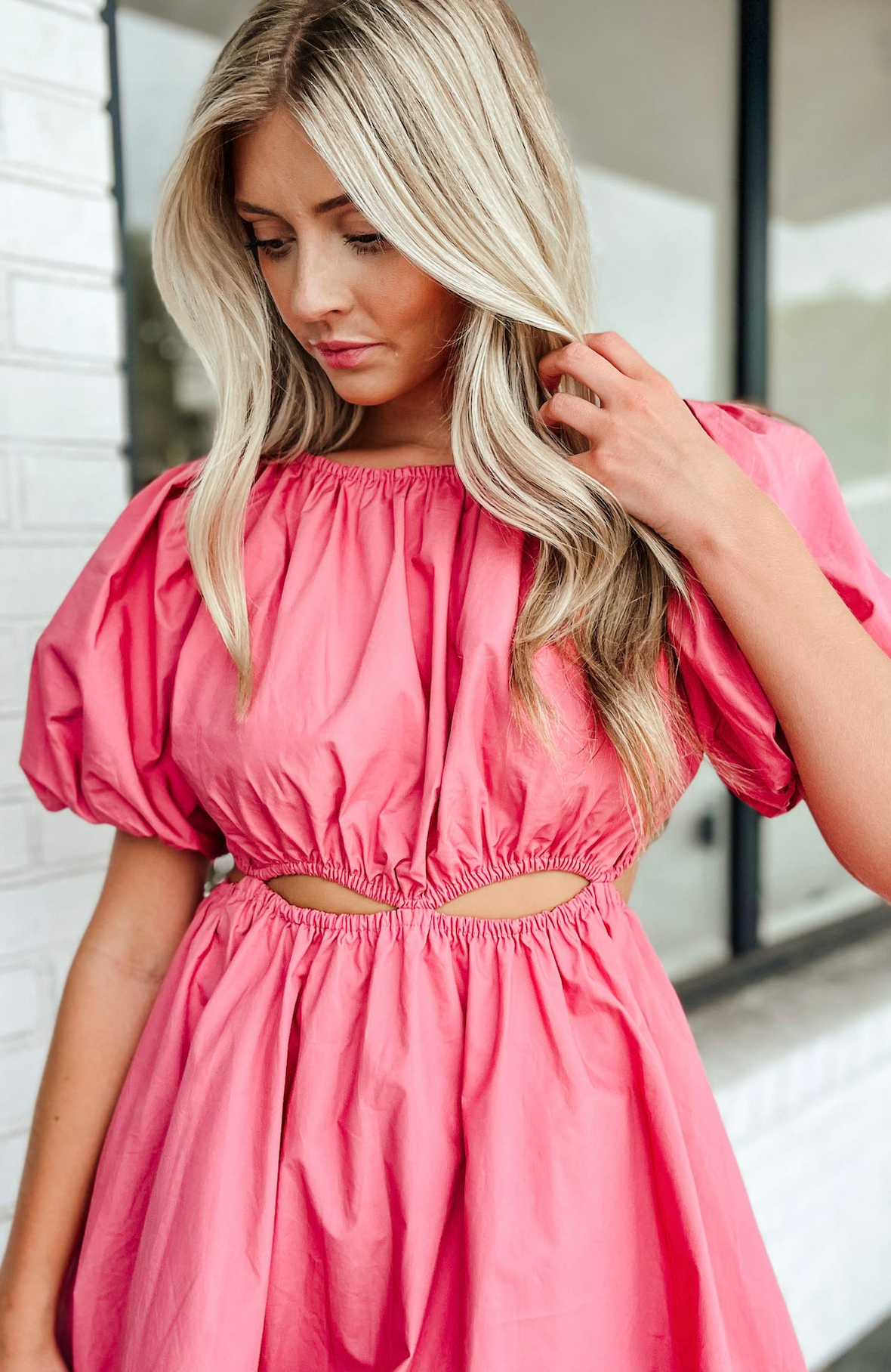 Sincerely Ours Poplin Annie Dress Mauve