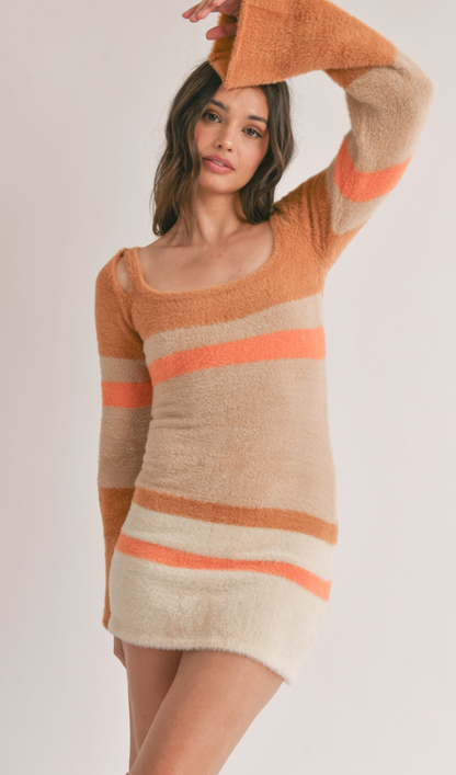 Maxine Colorblock Sweater Dress