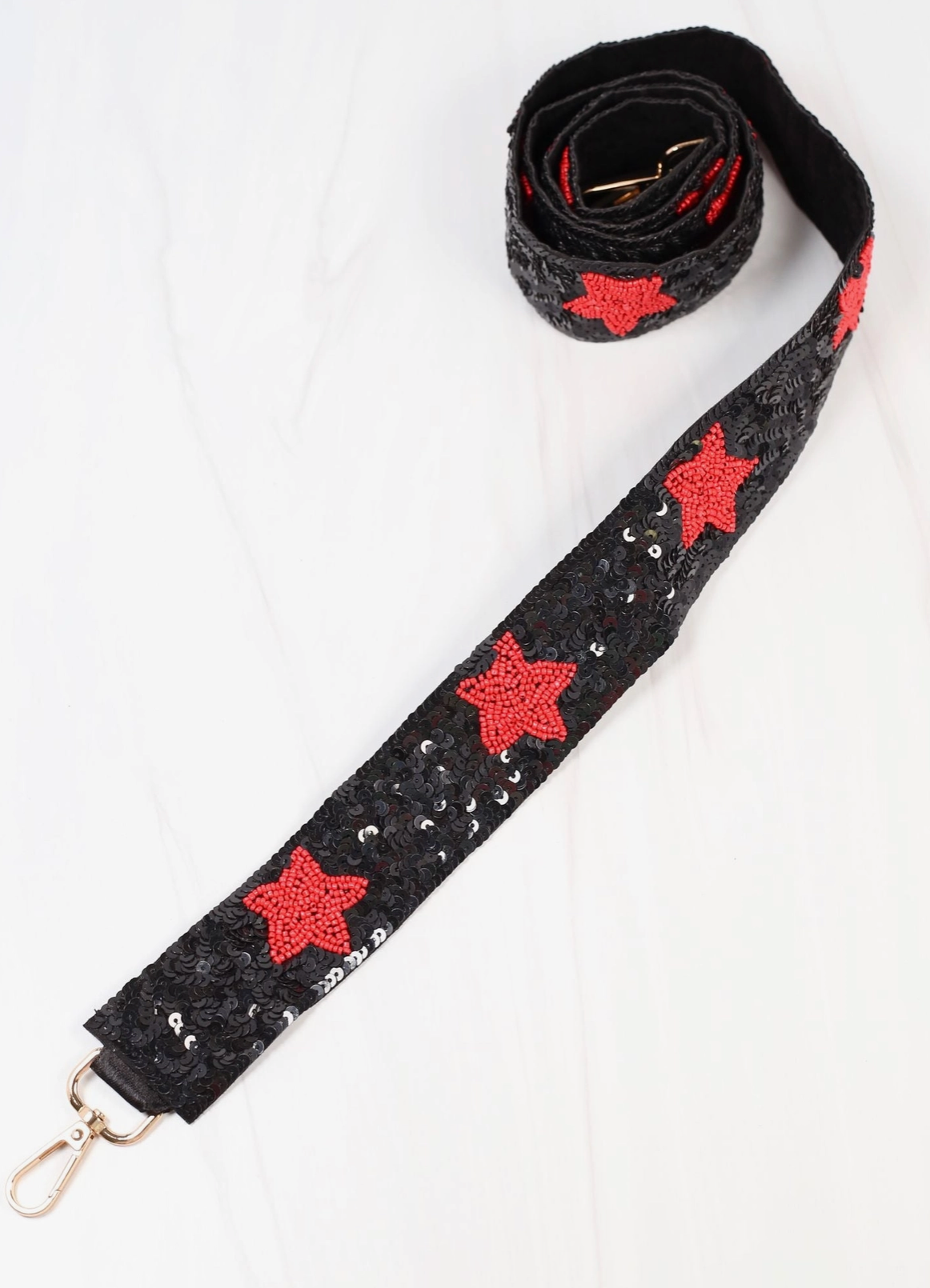 Star Beaded Purse Strap Black – Clothe Boutique