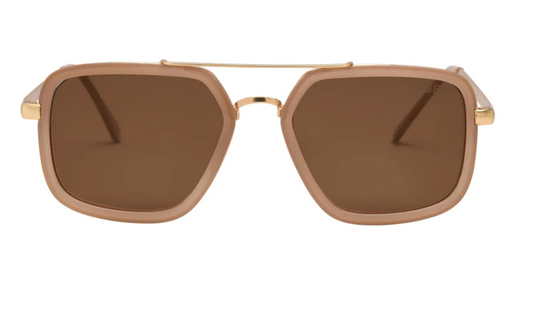 Cruz iSea Sunglasses - Oatmeal/ Brown
