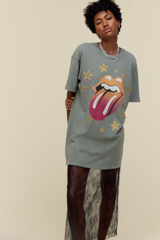 Rolling Stones Jade Stars T-shirt Dress