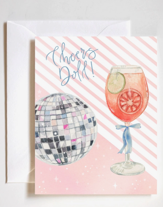 Cheers Doll Card