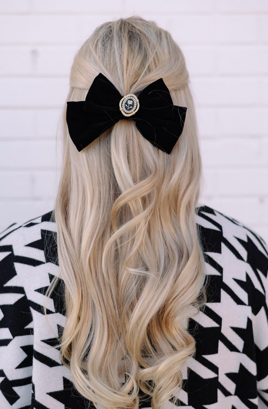 Velvet Vintage Hair Bow