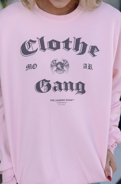 Clothe Gang Sweatshirt Blush