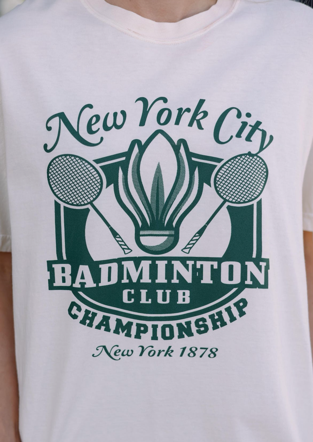 NYC Badminton Club Oversized T-shirt