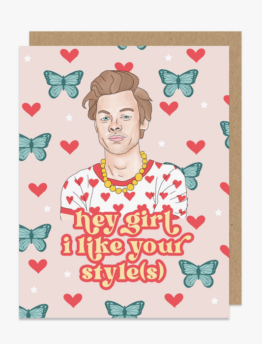 Harry I Like Your Style(s) Card