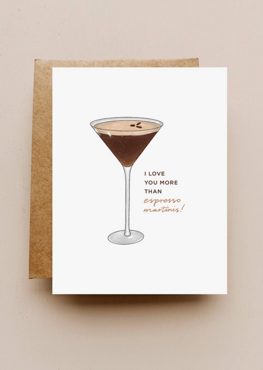 Espresso Martini Card