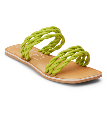 Matisse Amalia Lime Sandals - Clothe Boutique
