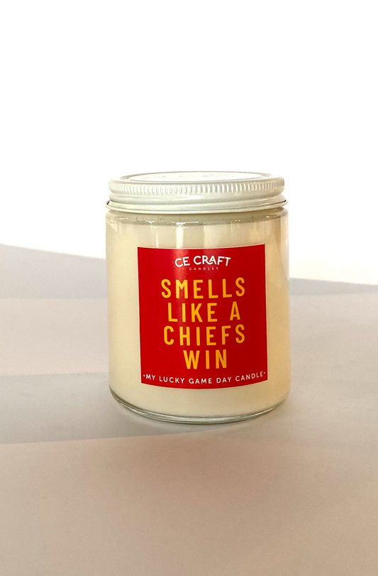 Smells Like a Chiefs Win Candle