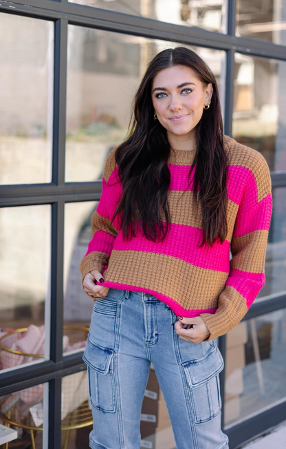Franceen Stripe Sweater