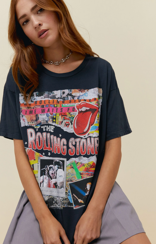 Rolling Stones Time Waits For No One Merch Tee