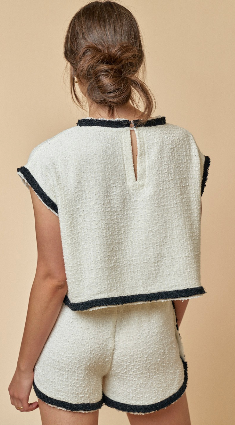 Tweed Textured Set of 2