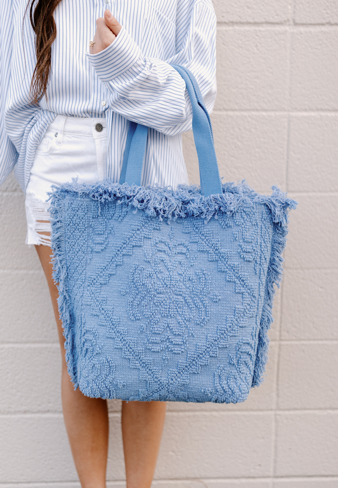 Sienna Tote Bag Blue