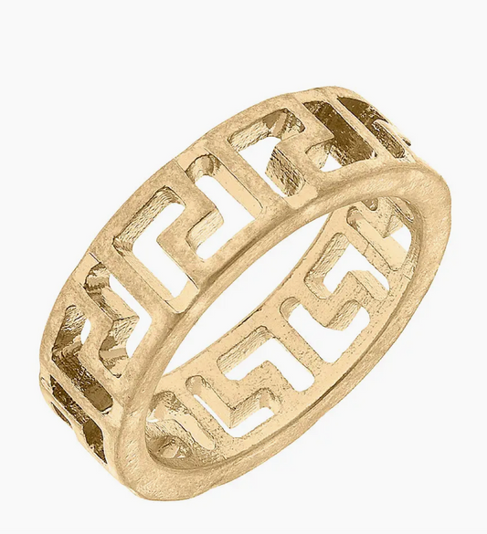 Greek Keys Ring