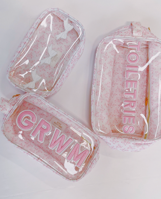 Pink Willow GRWM Travel Bag