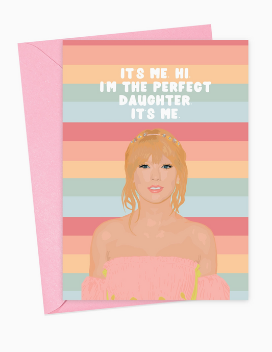 T Swift Mother's Day Card