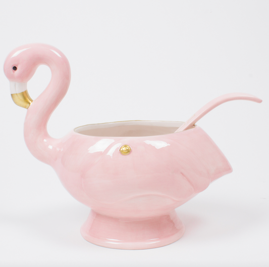 Flamingo Punch Bowl
