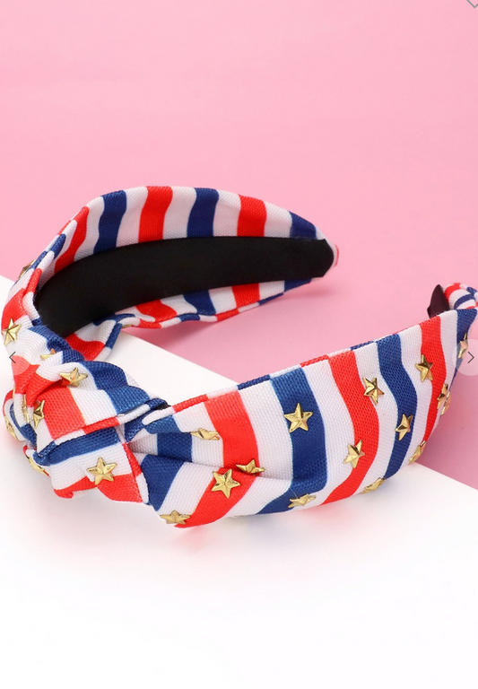 America Knot Headband
