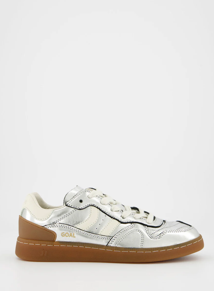 Goal Sneaker - Silver Mirror