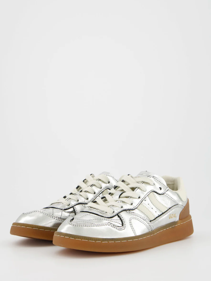Goal Sneaker - Silver Mirror