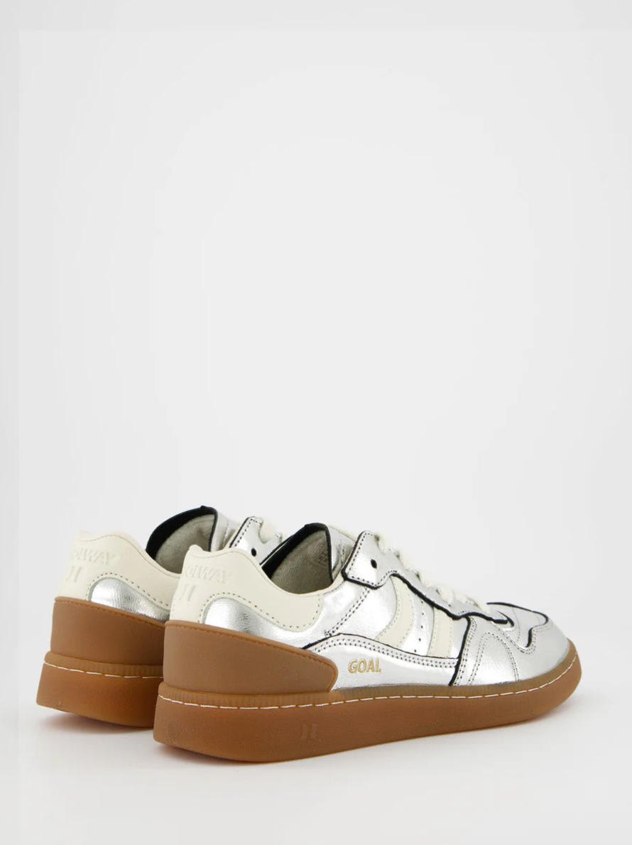 Goal Sneaker - Silver Mirror