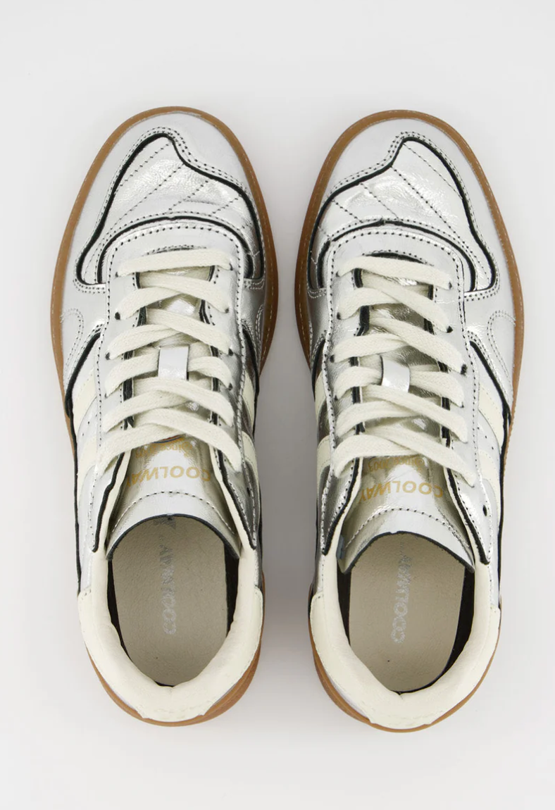 Goal Sneaker - Silver Mirror