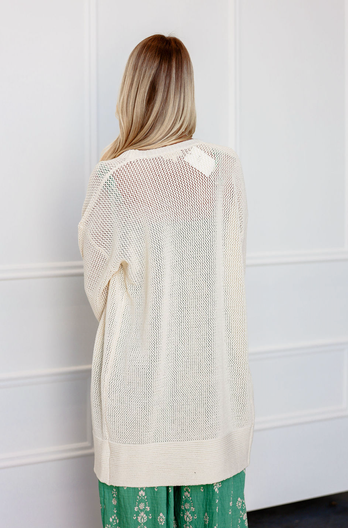 Netted Beach Cardigan