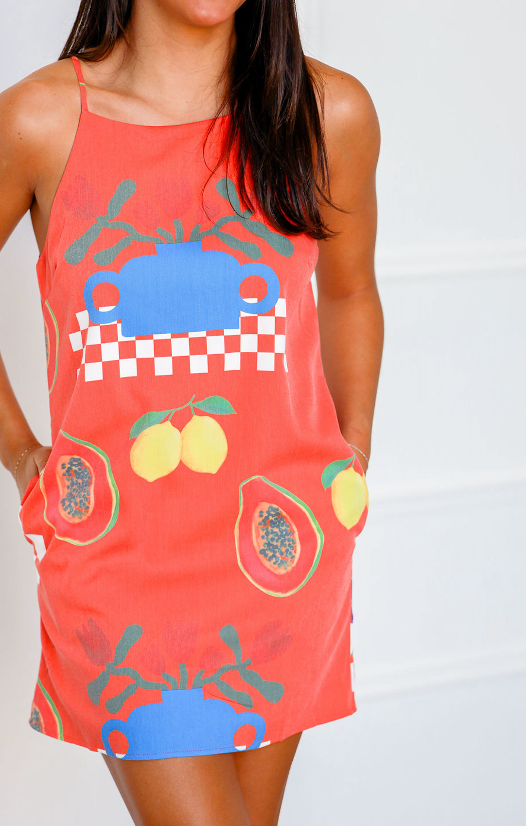 European Summer Shift Dress