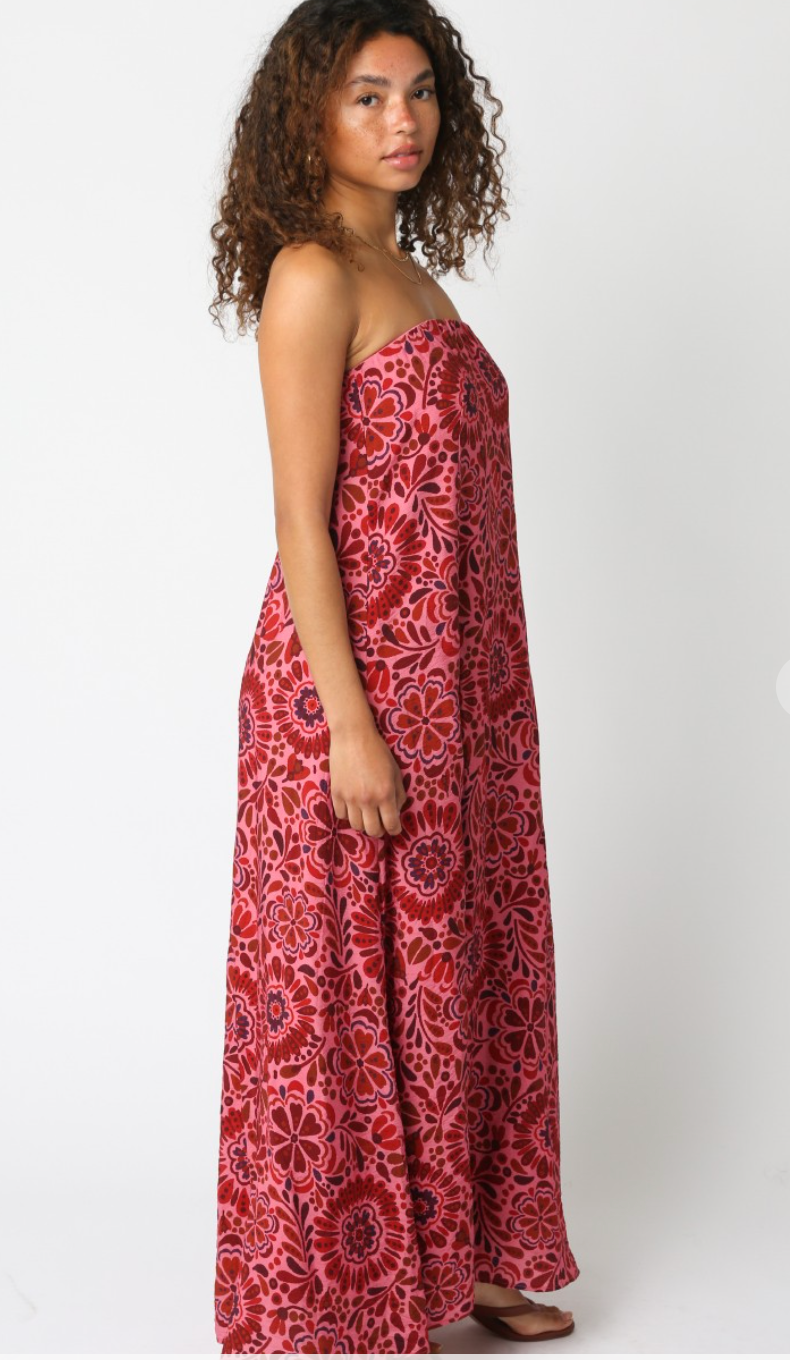 Sammie Strapless Midi Dress