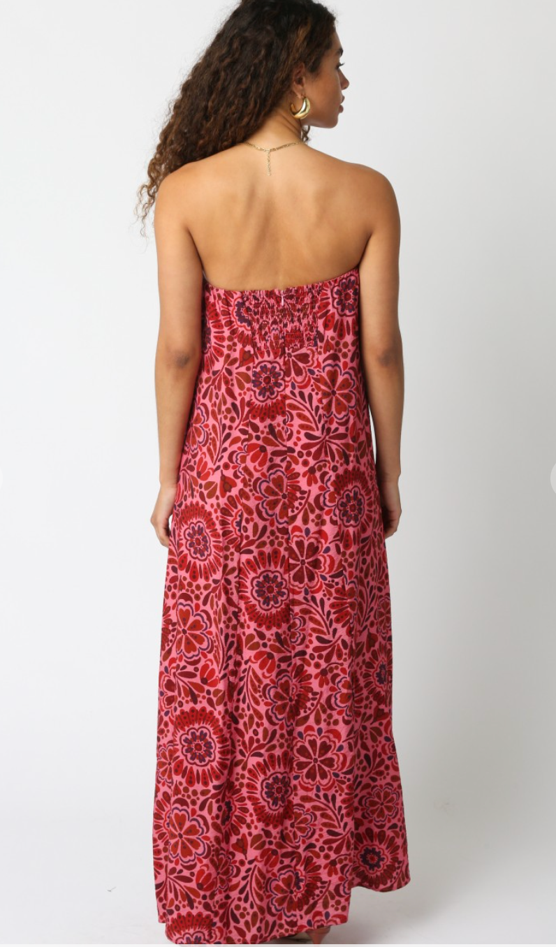 Sammie Strapless Midi Dress