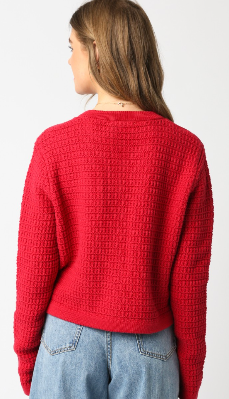 Maggie Gold Buttons Cardigan