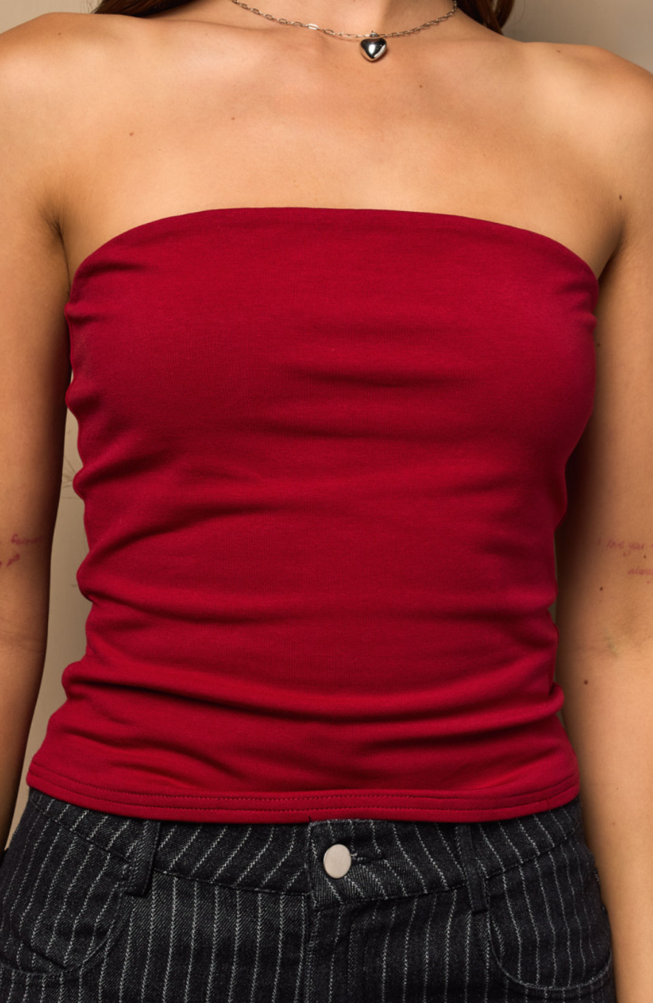 Red Tube Top