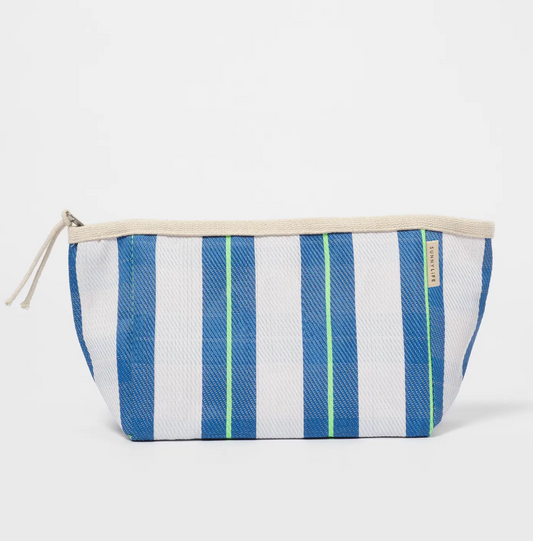 Nylon Pouch La Mer Blue Neon