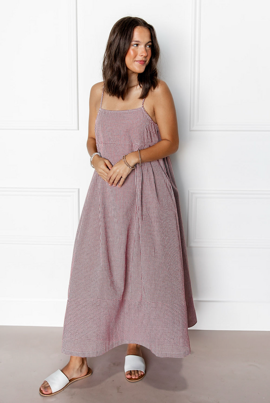 Dex Gingham Cami Dress