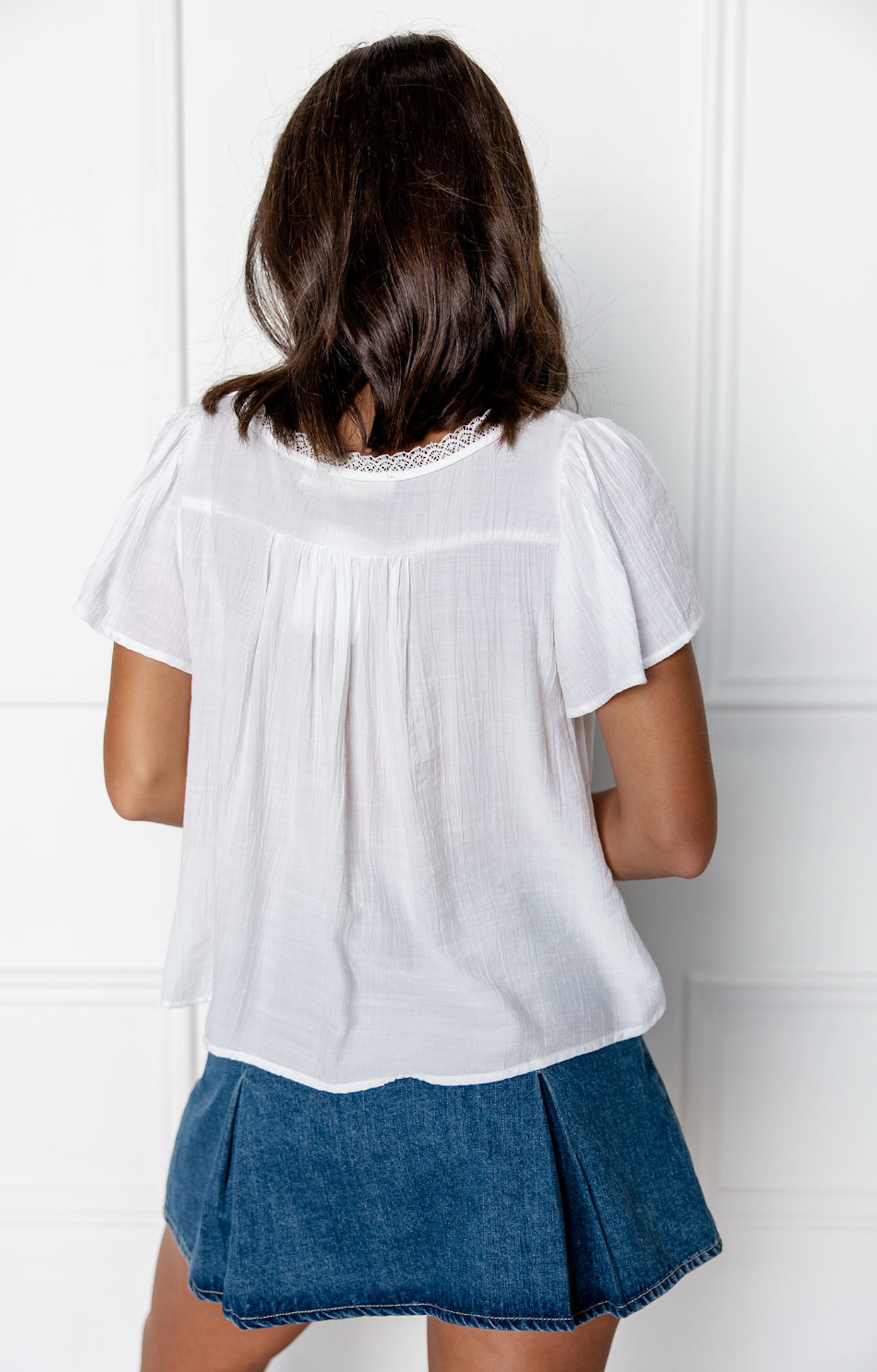 Carmel Denim Skirt