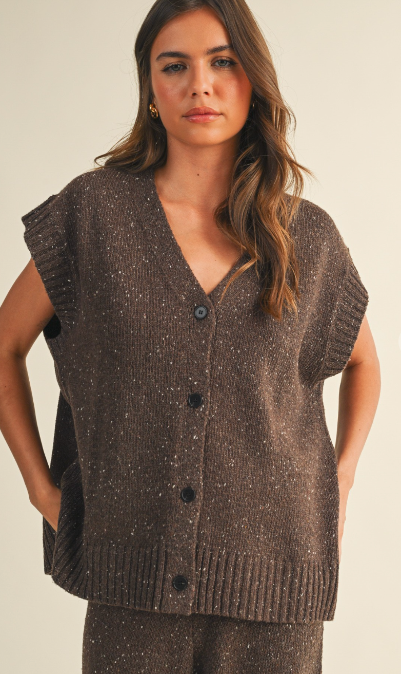 Hana Sweater Vest & Pants Set of 2