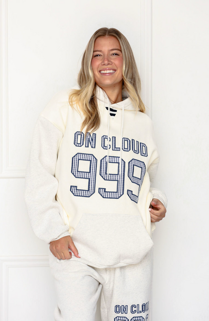 On Cloud Nine Hoodie Grey - Clothe Boutique
