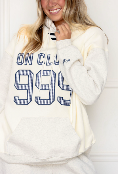 On Cloud Nine Hoodie Grey - Clothe Boutique