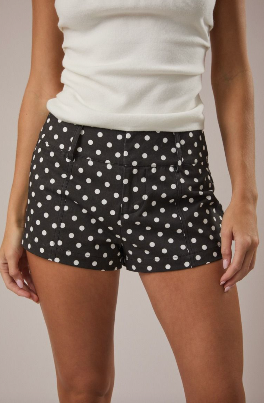 Brynn Polka Dot Shorts - Clothe Boutique