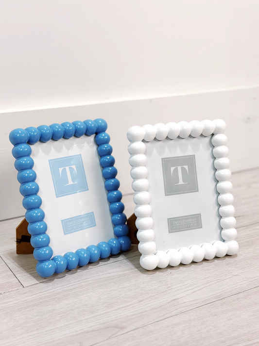 Hobnail Frame Blue - Clothe Boutique