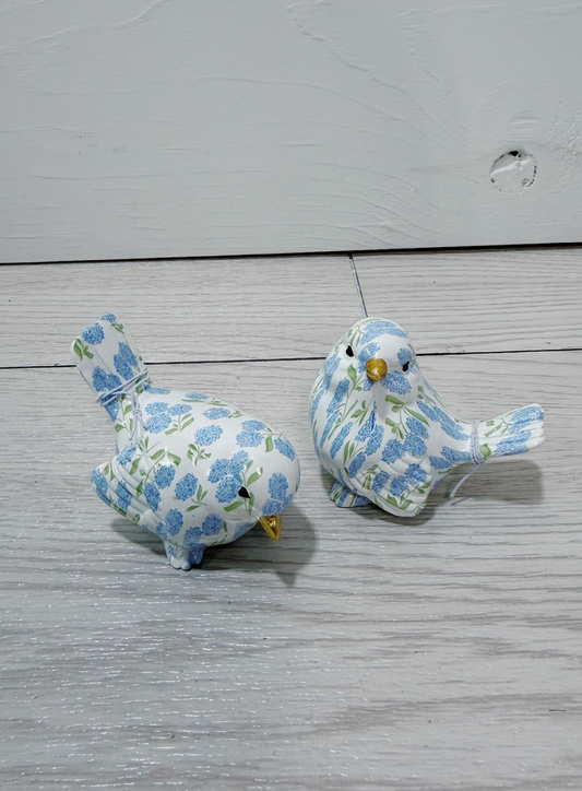 Hydrangea Decorative Bird