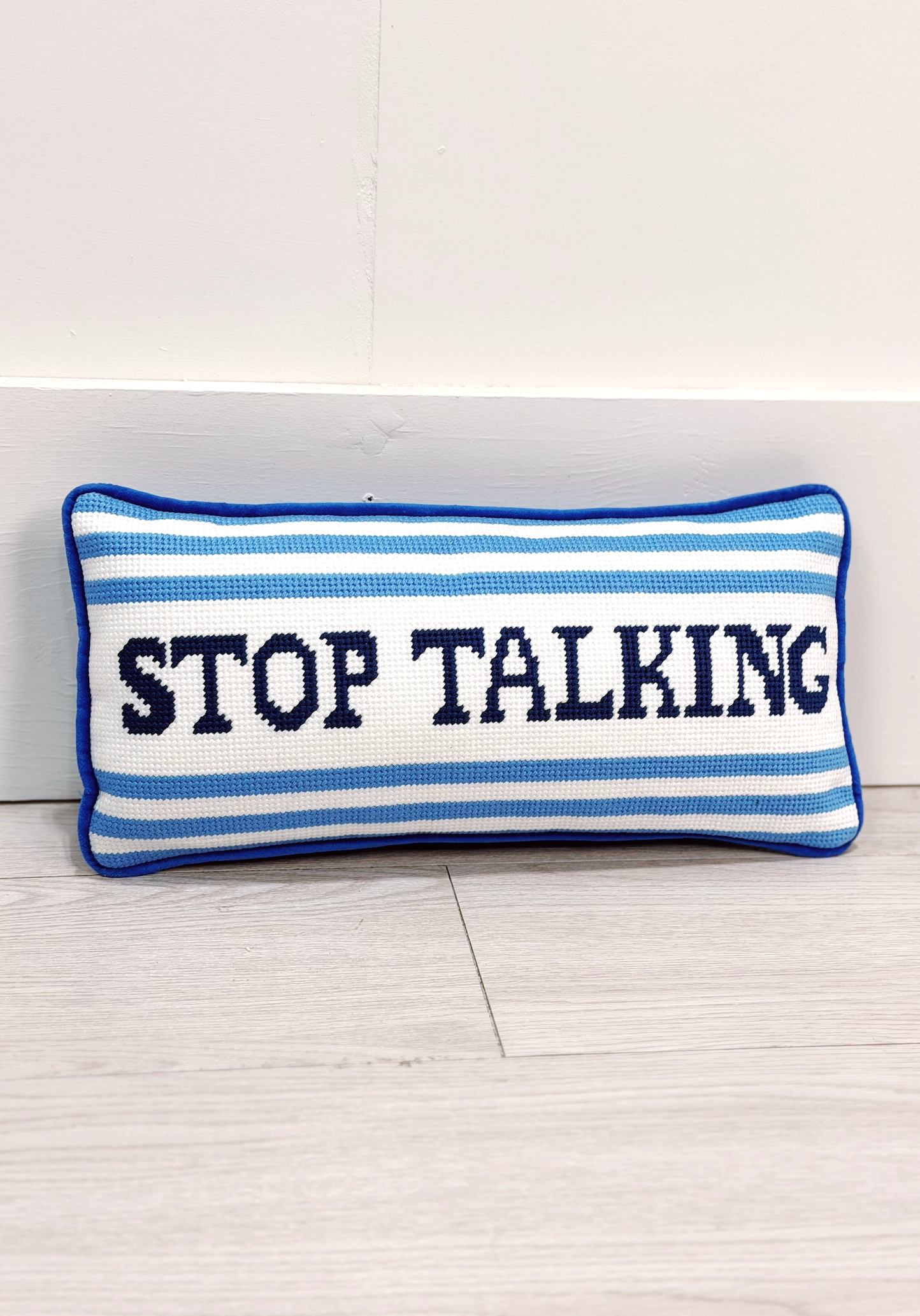 Stop Talking Pillow - Clothe Boutique