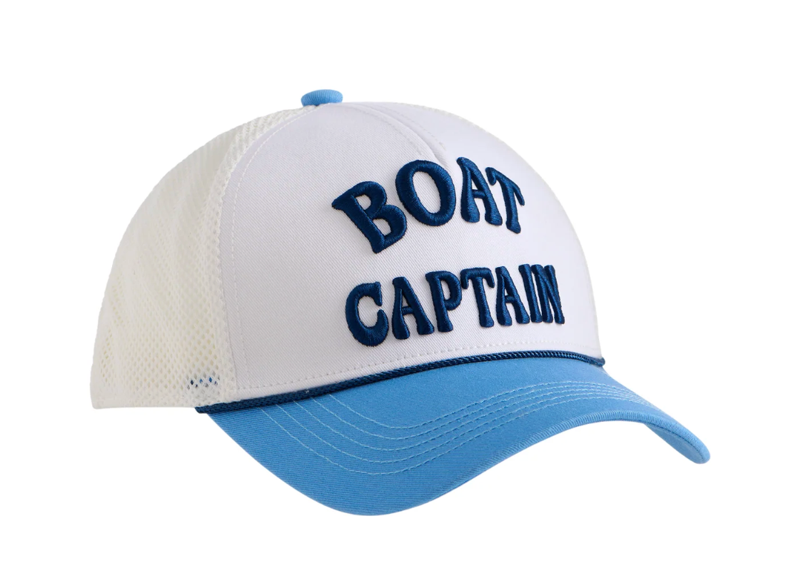 Boat Captain Trucker Hat
