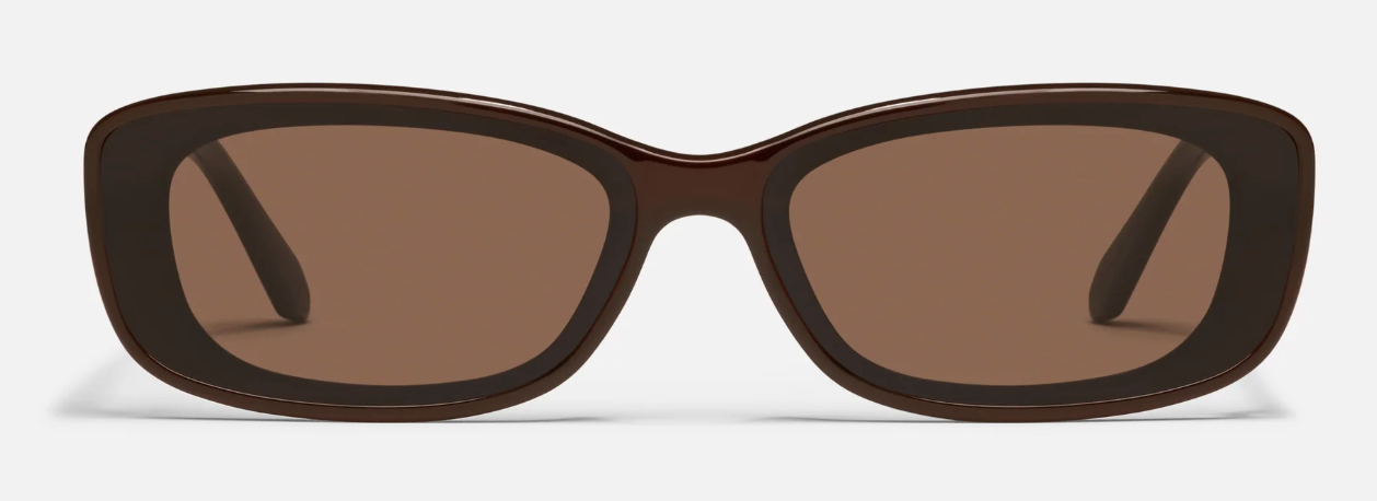 Vibe Check Quay Sunglasses - Chocolate/Brown - Clothe Boutique
