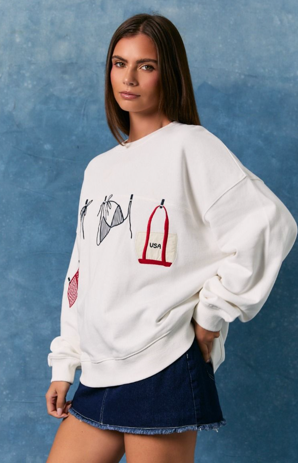 Bikini Patch Crewneck